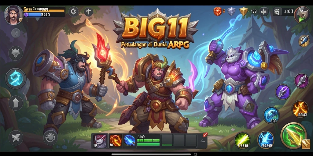 Tangkapan layar dari permainan epik di <strong>BIG11</strong>, menampilkan pertempuran yang mendebarkan.