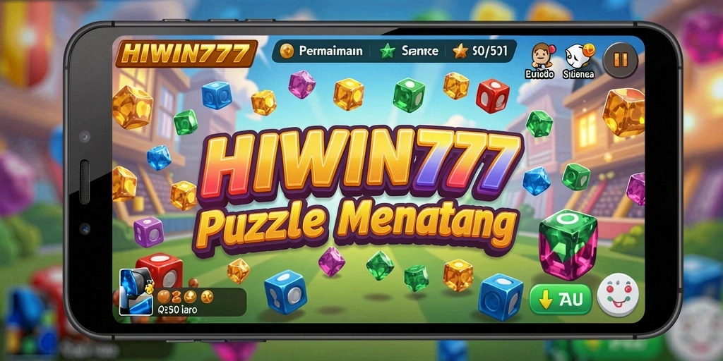 Tampilan gameplay HIWIN777 dengan berbagai teka-teki menantang.
