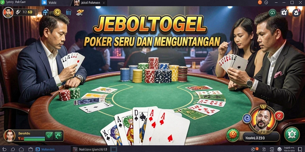 Gameplay seru JEBOLTOGEL dengan pemain aktif dan fitur menarik.