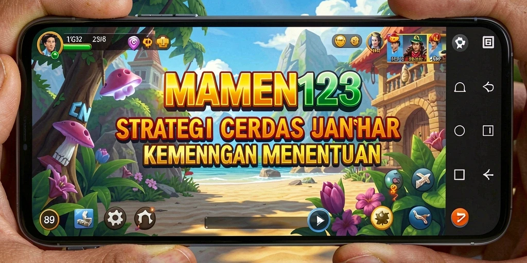 Tampilan gameplay mendebarkan di MAMEN123 dengan strategi yang cerdas.