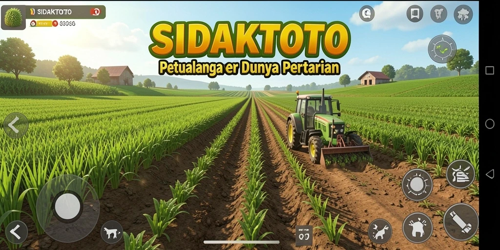 Gambaran gameplay SIDAKTOTO yang seru dalam dunia pertanian.