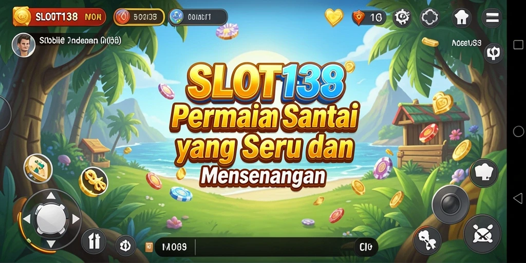Screenshot menampilkan gameplay menarik SLOT138 dengan grafis cerah.